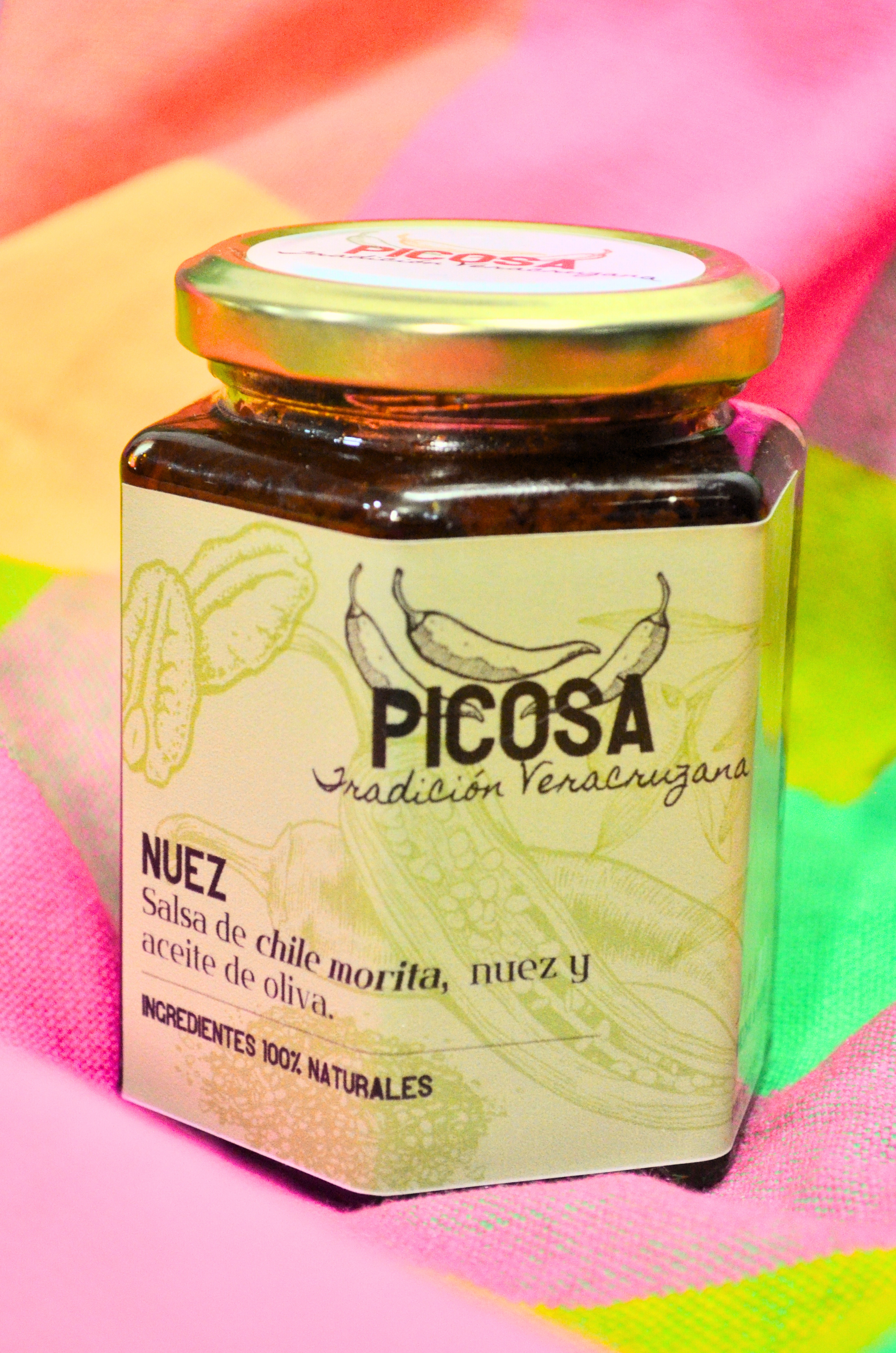 Salsa Picosa de Nuez 250gr