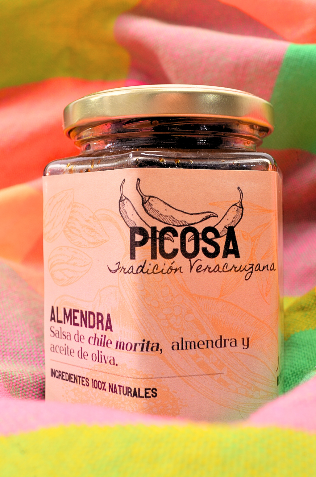 Salsa Picosa de Almendra 250gr